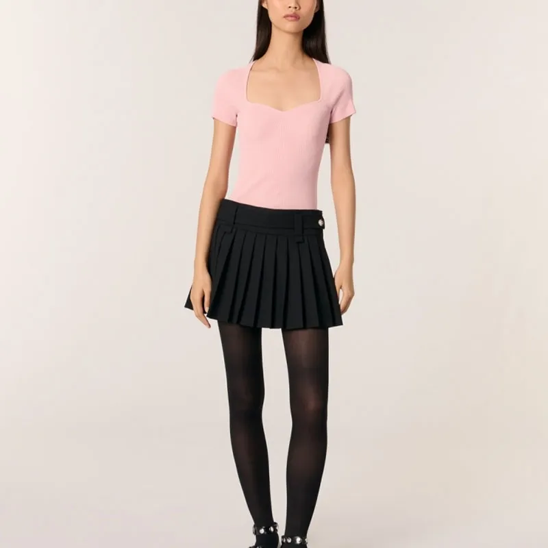 Maje Ribbed knit Top-1