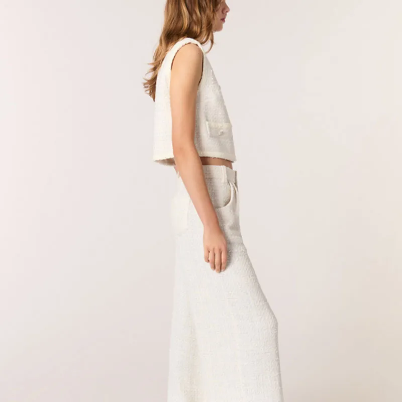 Maje Sequin embellished Tweed Jacket-3