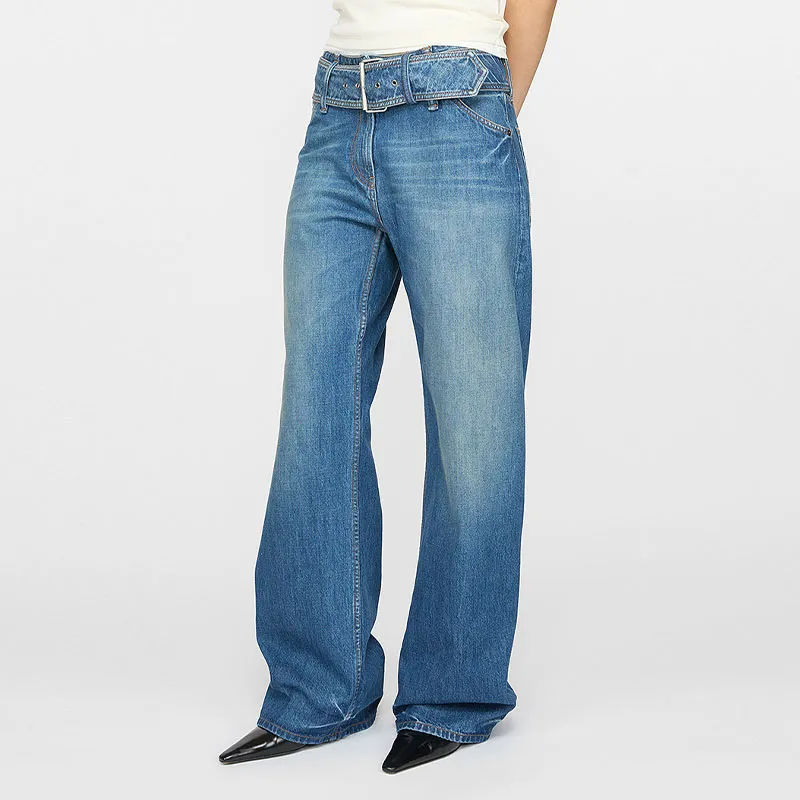 Acne Studios Belted Jeans-3