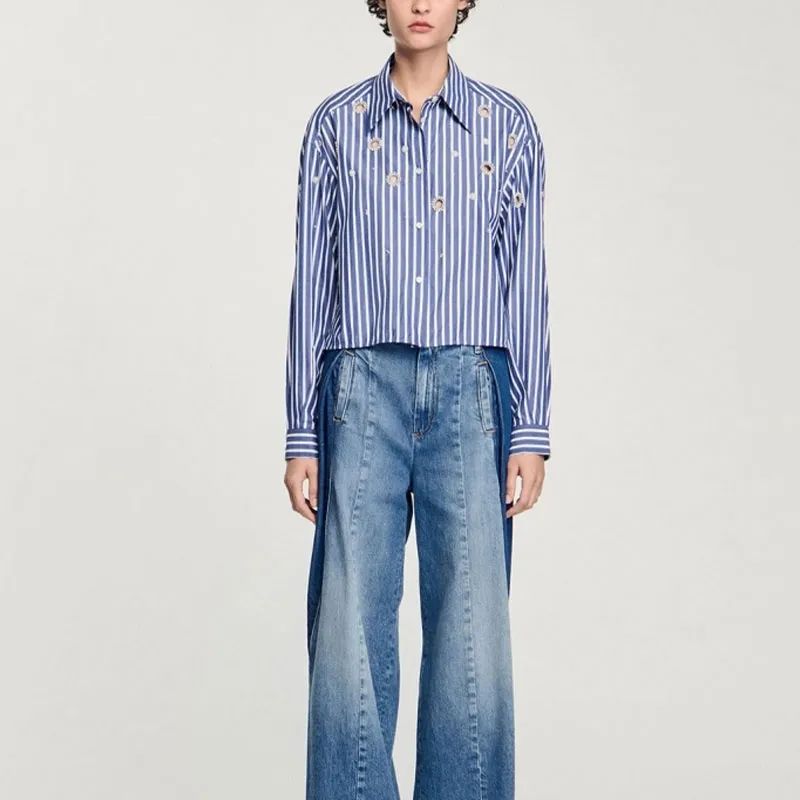 Sandro Striped Shirt-1
