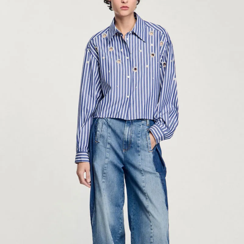 Sandro Striped Shirt-3
