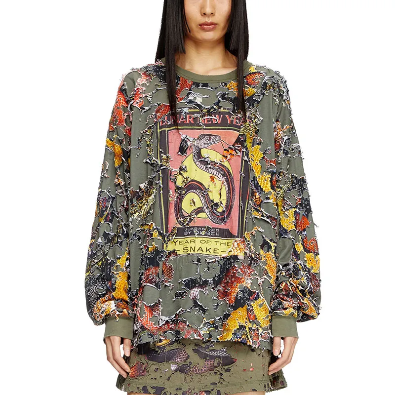 DIESEL New Year Of The Snake Capsule T shirt-5