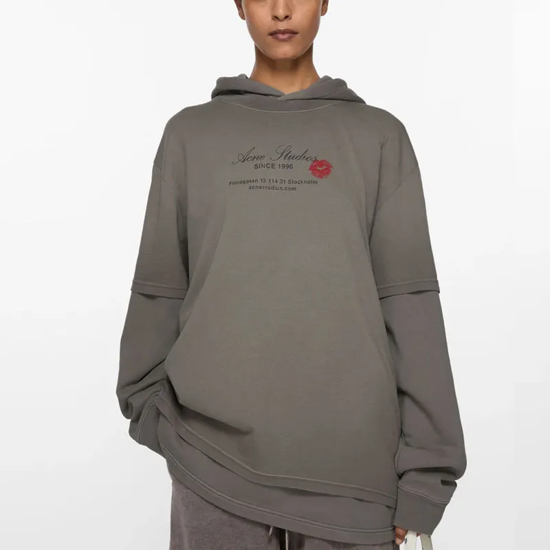 Acne Studios Double Layer Hoodie-1