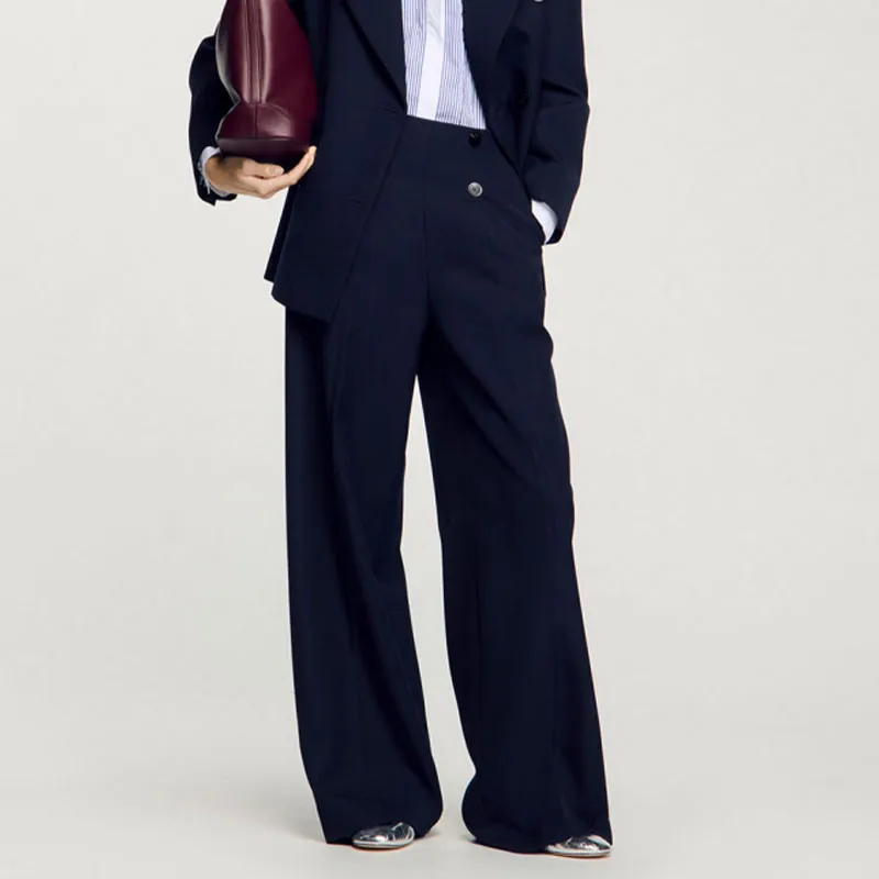 Sandro Tailored Trousers-3