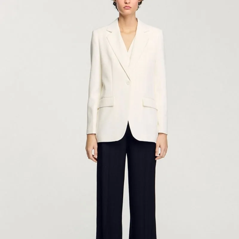 Sandro Sequin embellished Blazer-3