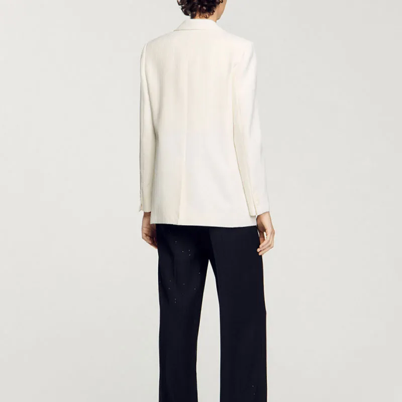 Sandro Sequin embellished Blazer-2