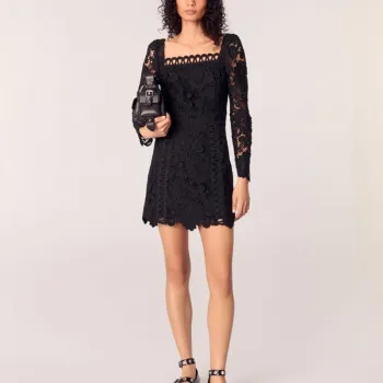 Maje Floral motif Mini Dress