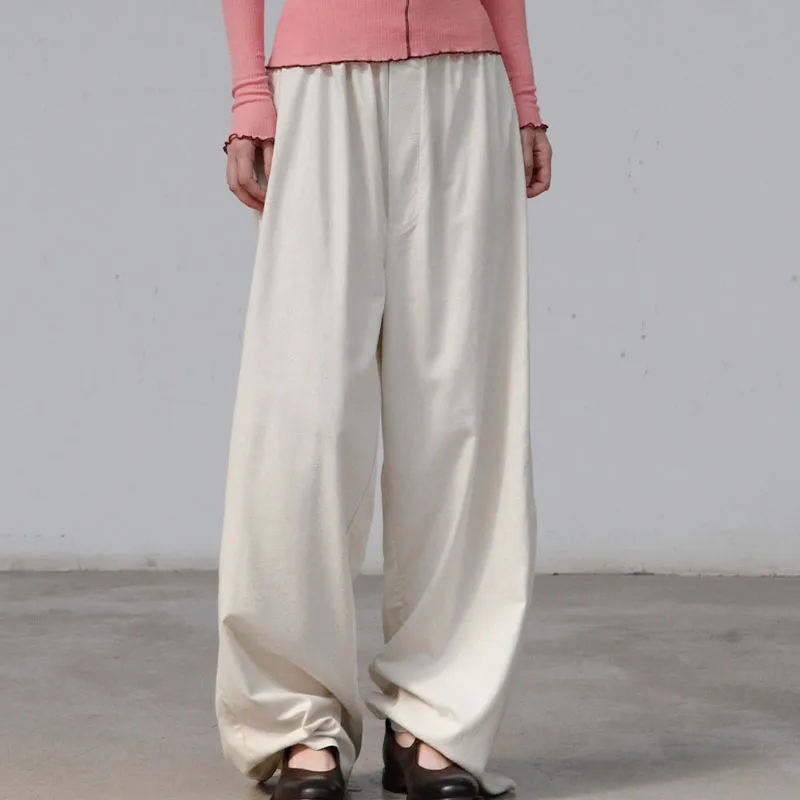 BASERANGE FW24 Casual Pants Women's Light Umber-1