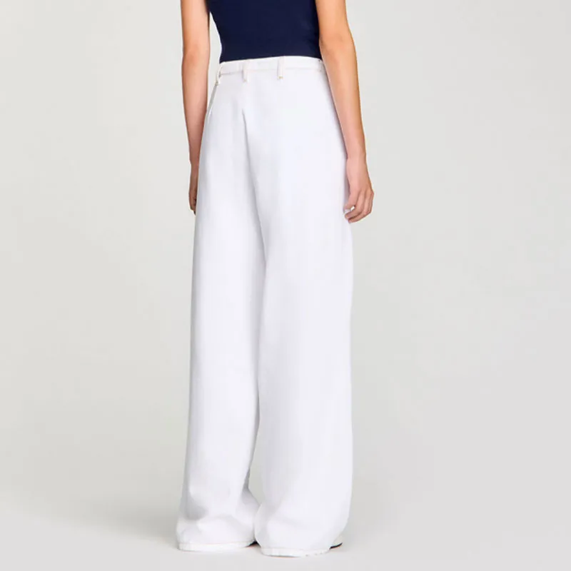 Sandro Wide leg Jeans-2