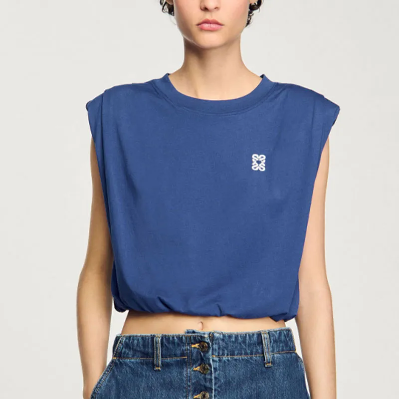 Sandro Draped T shirt-1