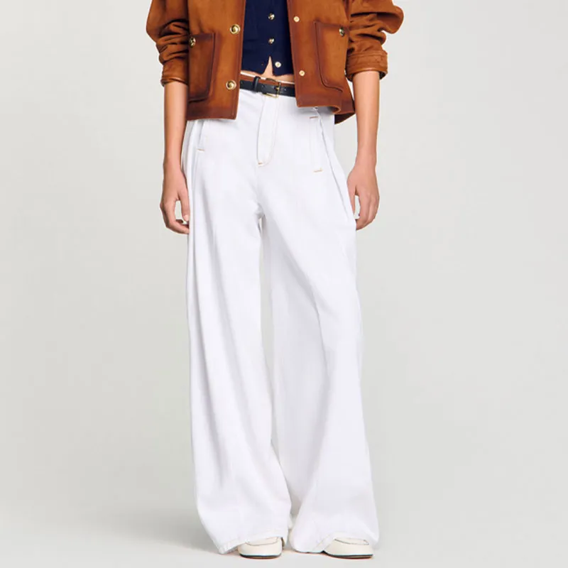 Sandro Wide leg Jeans-1