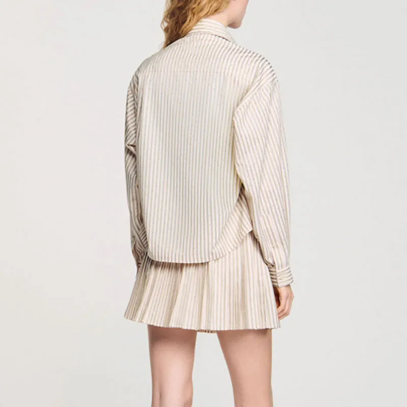 Sandro Striped Shirt-2