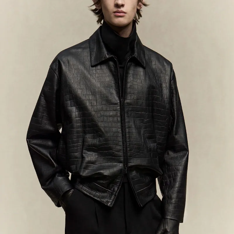 Fear Of God Leather Cropped Jacket-2