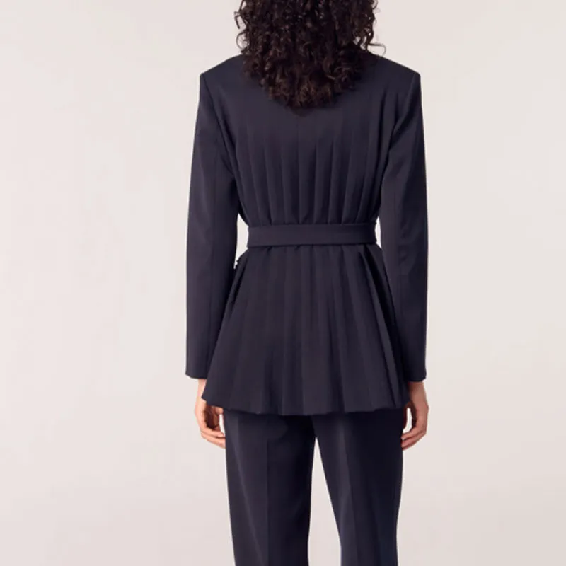 Maje Belted Blazer-2