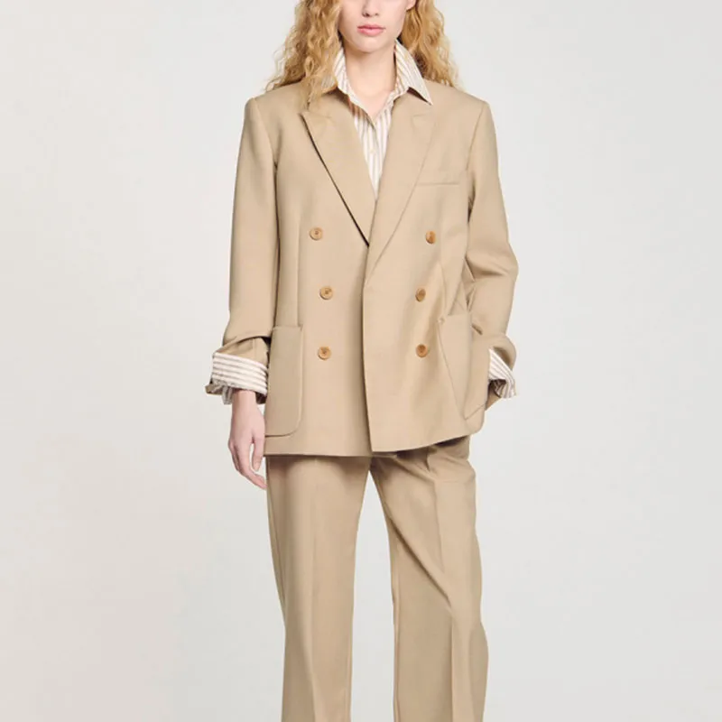 Sandro Double breasted Blazer-1