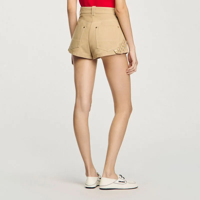 Sandro High waist Shorts-2