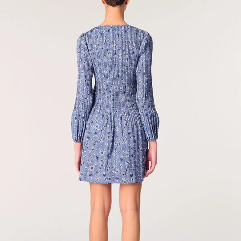 Maje Floral print Mini Dress-2
