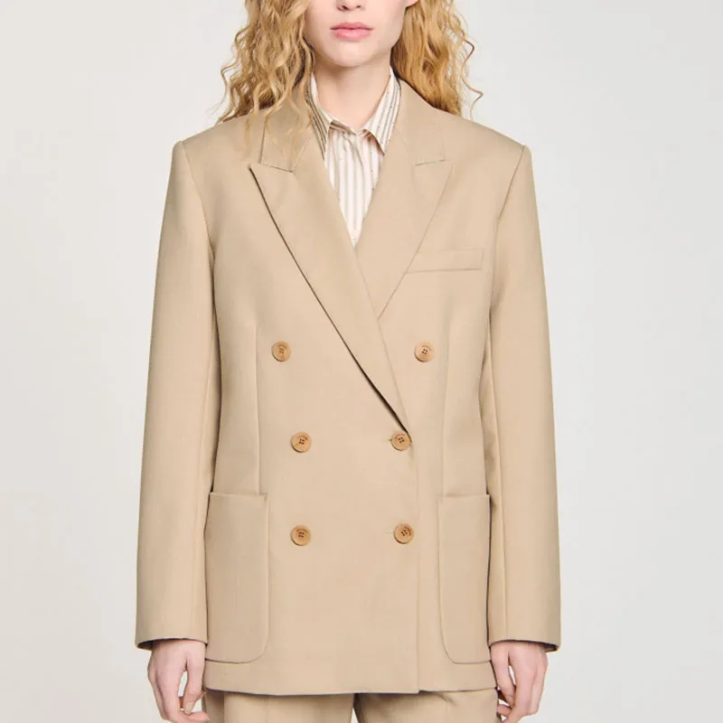 Sandro Double breasted Blazer-3