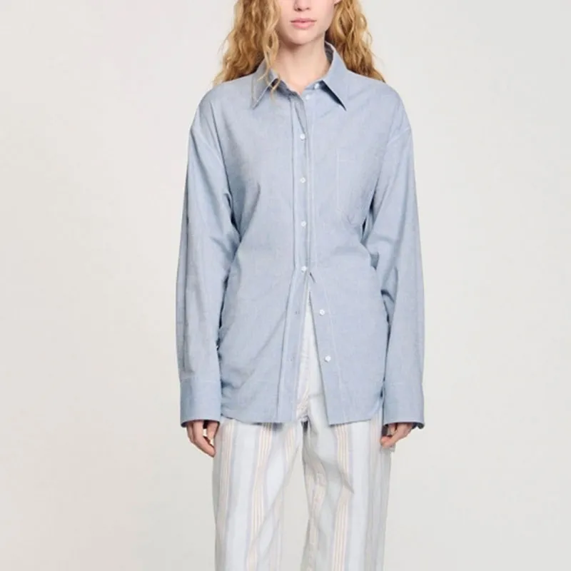 Sandro Tie back Shirt-0