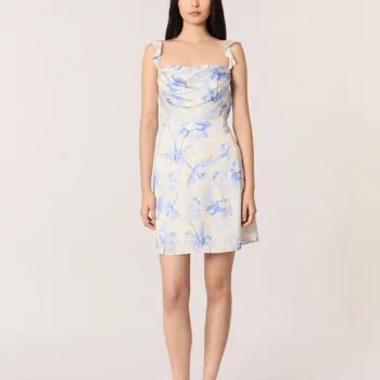 Maje Floral Mini Dress