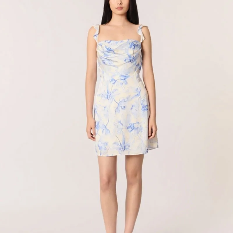 Maje Floral Mini Dress-1