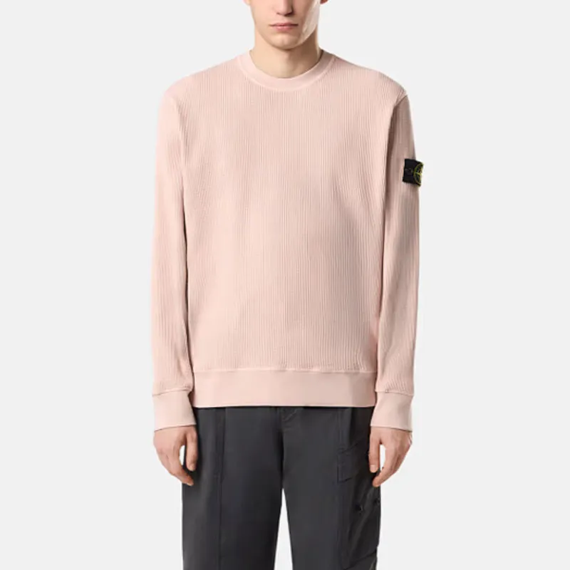 STONE ISLAND Waffle Organic cotton Sweatshirt-2