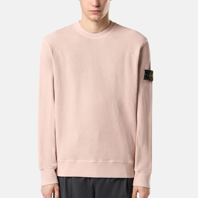 STONE ISLAND Waffle Organic cotton Sweatshirt-4