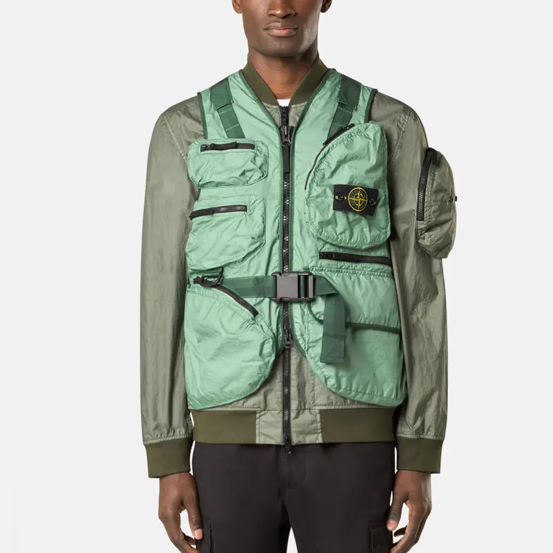 STONE ISLAND Membrana 3L Tc Gilet-4
