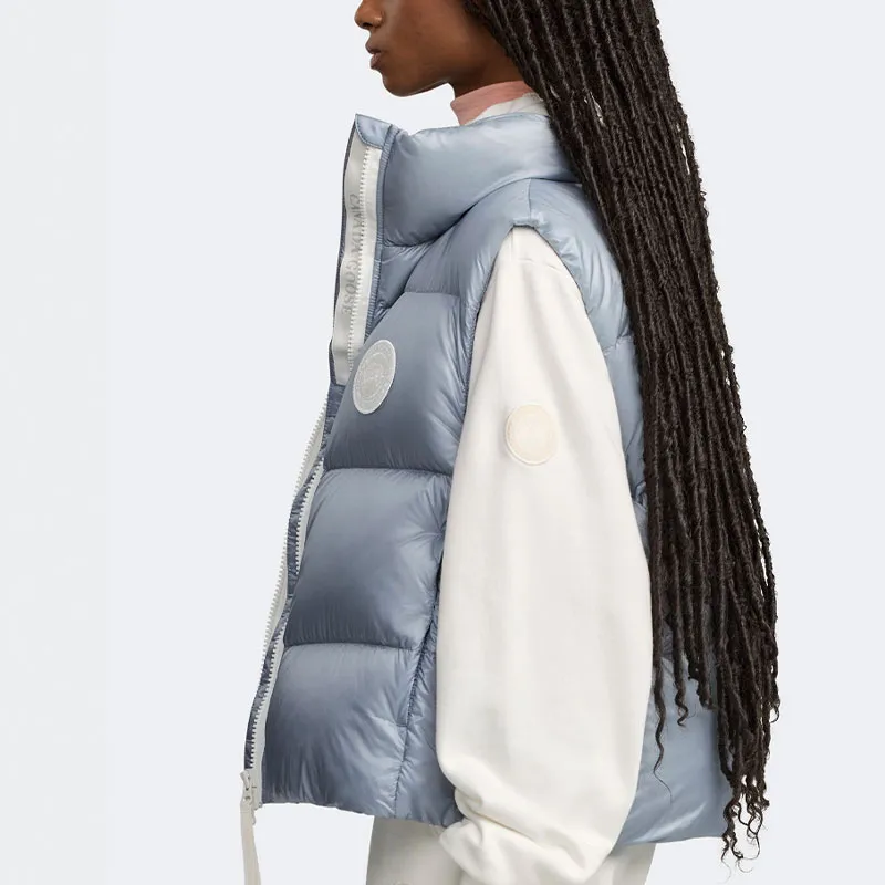 Canada Goose SS25 Vest Women's Super Oxygen Light Blue-4
