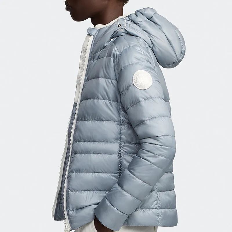 Canada Goose Logo Patch Hooded Padded Jacket-3