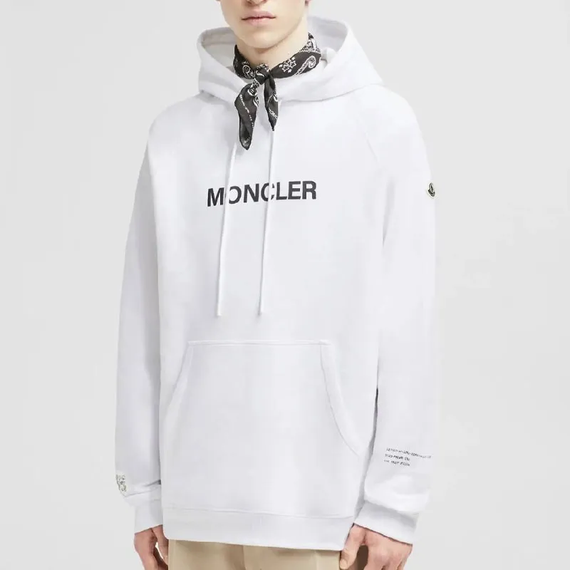 MONCLER GENIUS X Fragment Cartoon Logo Hoodie-3