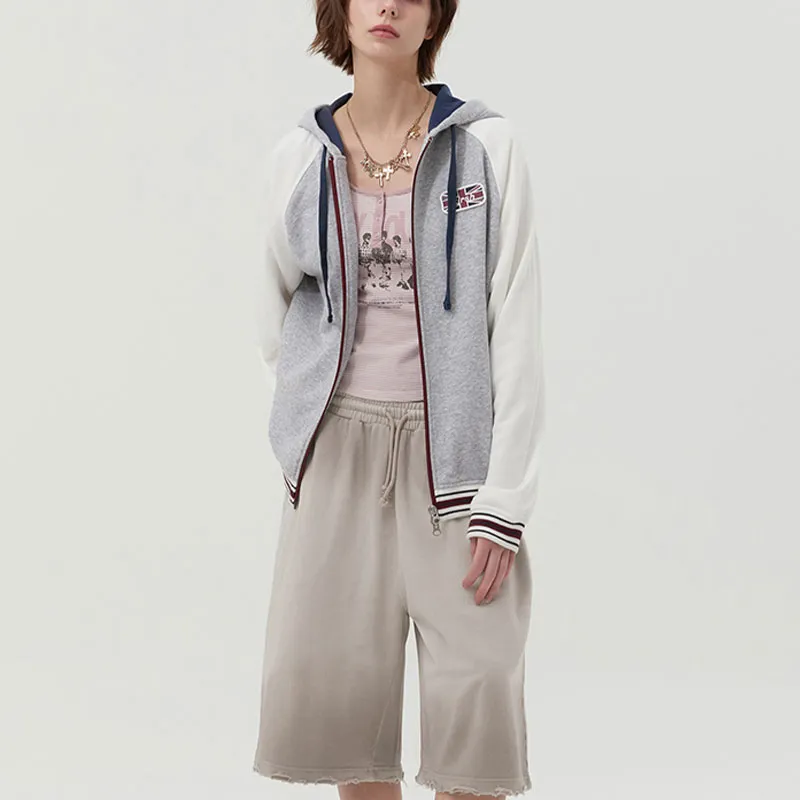 Kirsh SS25 Sweatshirt Women's Mixed Color Gray-2