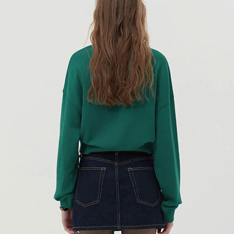 Kirsh SS25 Sweatshirt Women's Dark Green-3