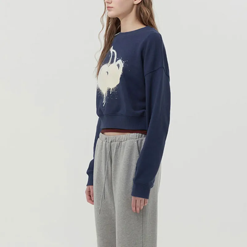 Kirsh SS25 Sweatshirt Women's Marine Blue-4