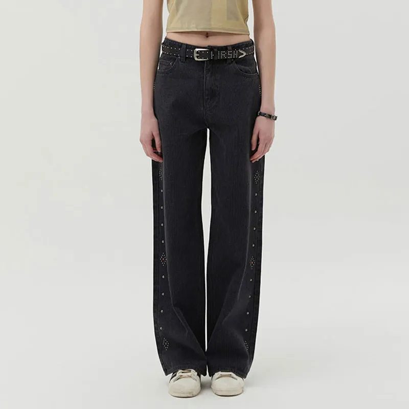 Kirsh SS25 Jeans Women's Charcoal Gray-1