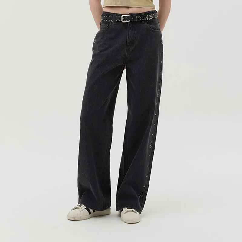 Kirsh SS25 Jeans Women's Charcoal Gray-3