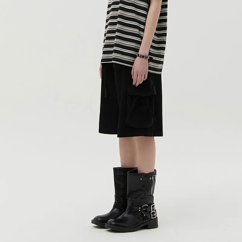 Kirsh SS25 Cargo Shorts Women's Black-4