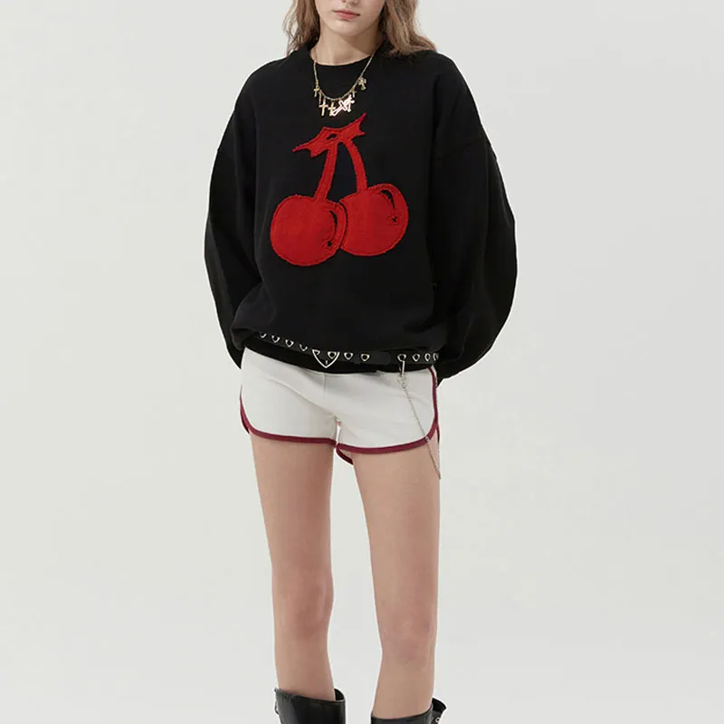 Kirsh SS25 Sweatshirt Women's Black-3
