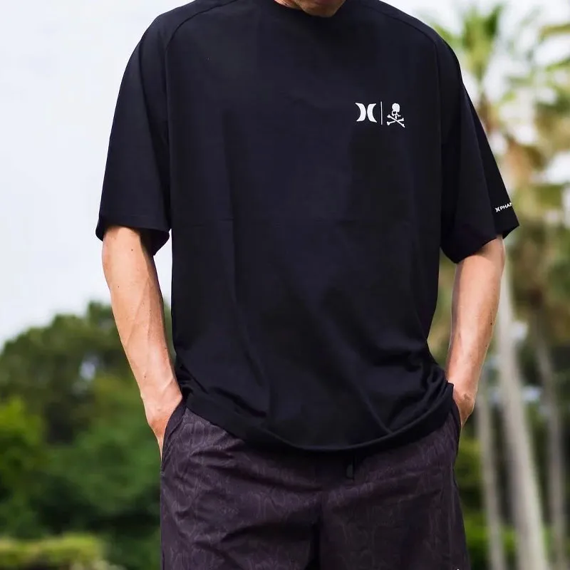 Hurley X MASTERMIND WORLD T Shirts Unisex Black-2