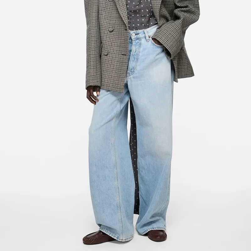 Acne Studios Jeans Unisex Light Blue-1
