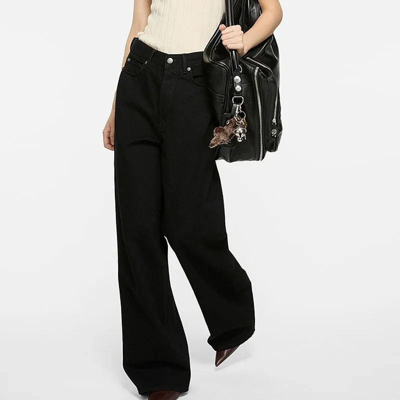 Acne Studios Jeans Unisex Black-2