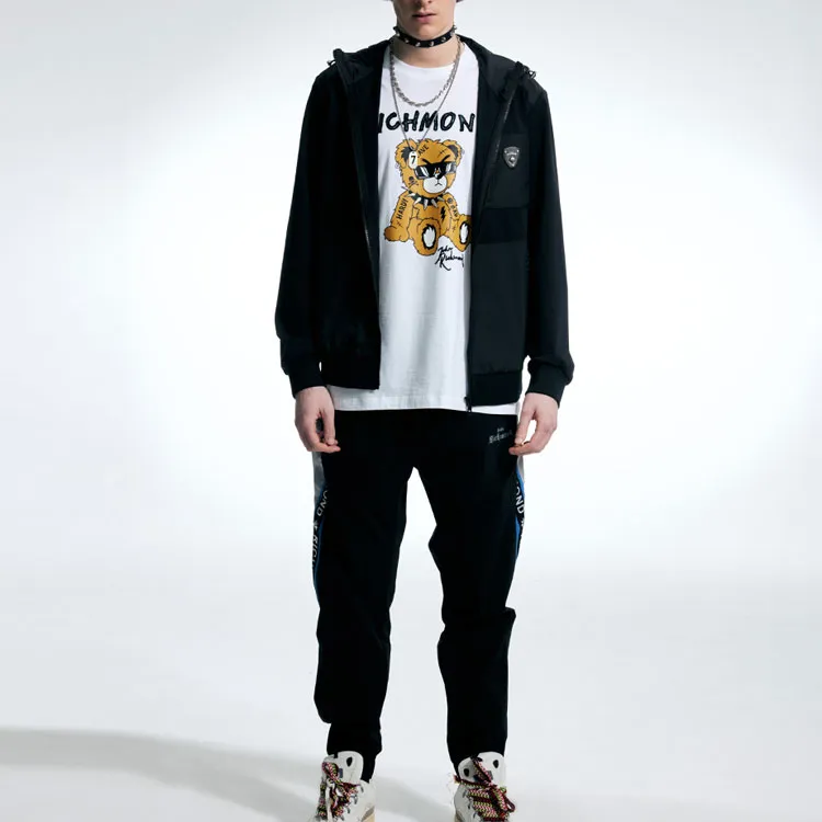 JOHN RICHMOND Knitted Sweatpants Men Black-4