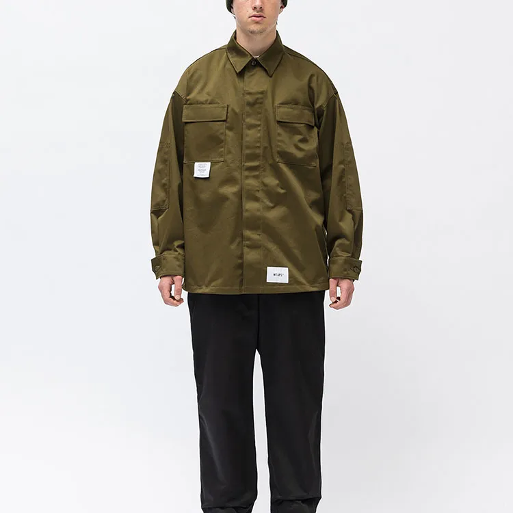 WTAPS Guardian Twill Shirt Jacket-3