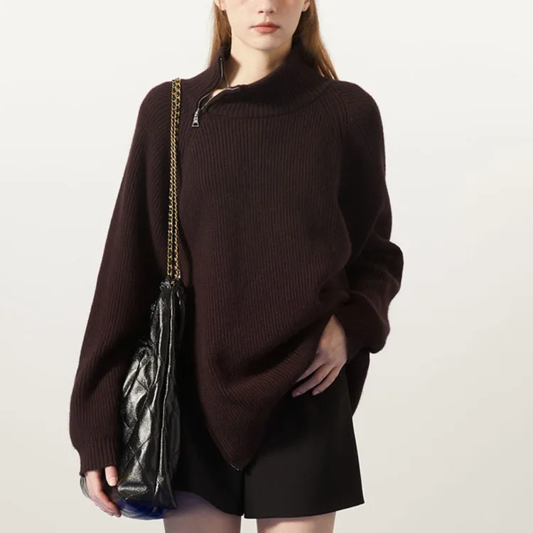 AIVEI Sweaters Women's Coffee/7100-3