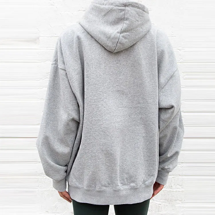 Brandy Melville Sweatshirt Women's Heather Gray-2