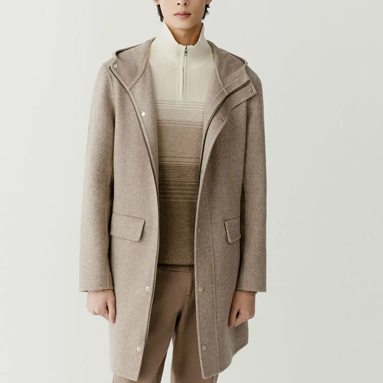 ICICLE Coats Men Beige Camel-3