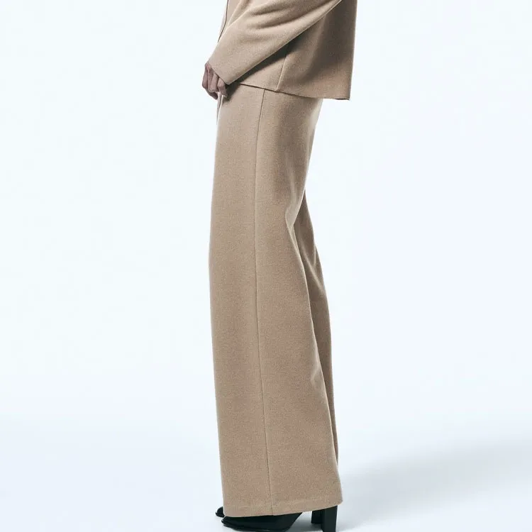 ZARA Casual Pants Women's Gray-3