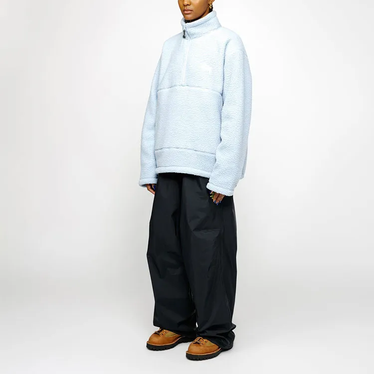 Stussy Half Zip Mock Polar Fleece Hoodie-9