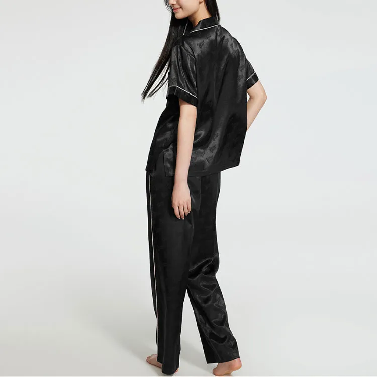 Victoria's Secret Pajama Set Women's Black-2