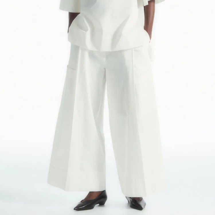 COS Casual Pants Women's White-1